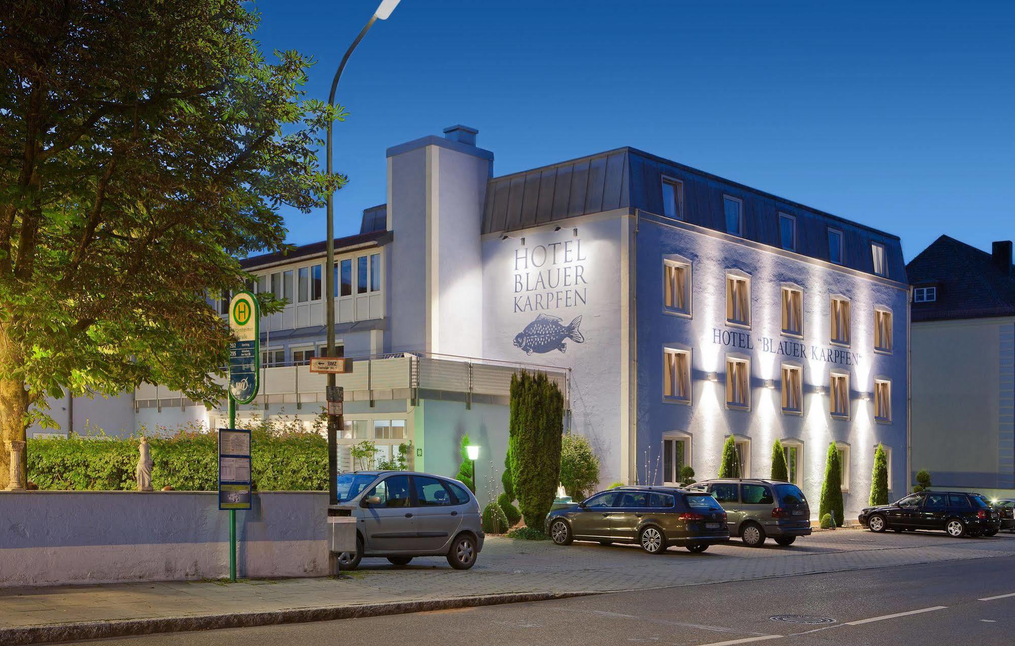 Hotel Blauer Karpfen Oberschleißheim Exteriér fotografie