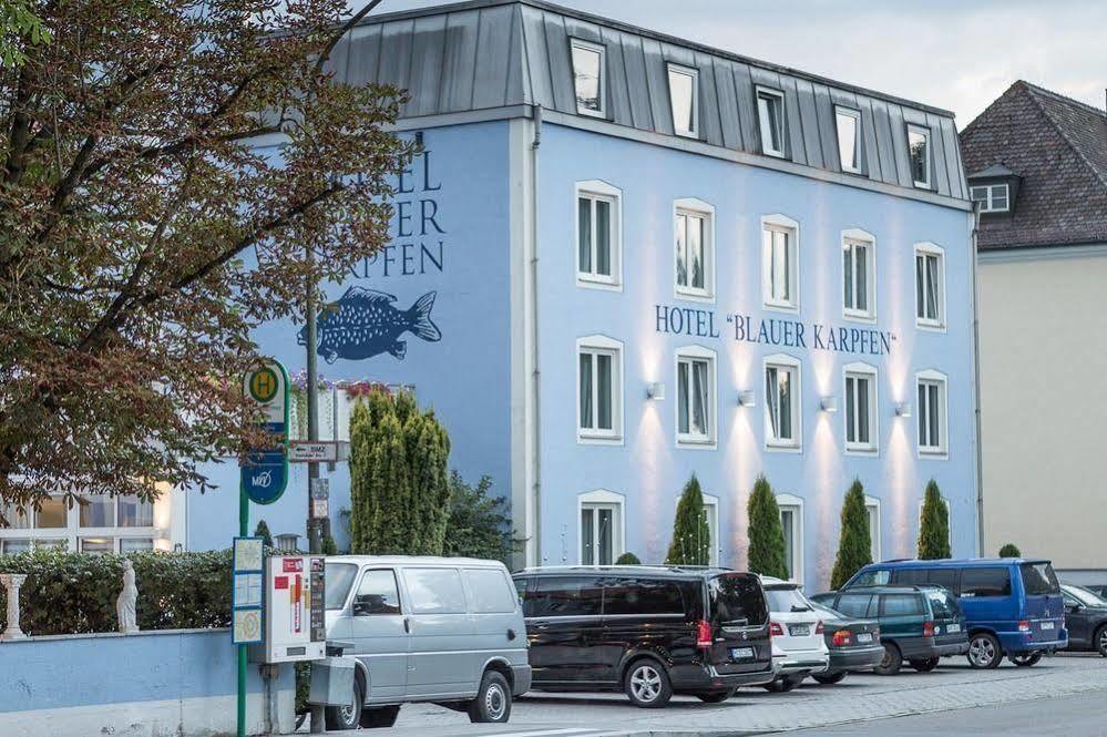 Hotel Blauer Karpfen Oberschleißheim Exteriér fotografie